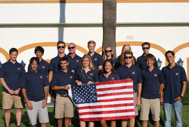US sailors at the 2014 ISAF Youth Sailing World Championship © Stacy Gibbs